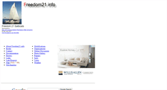 Desktop Screenshot of freedom21.info