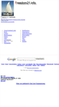 Mobile Screenshot of freedom21.info